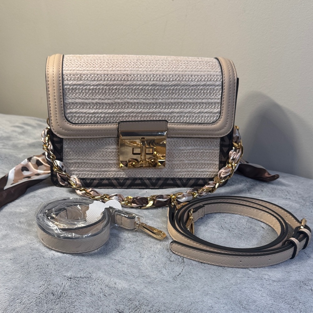 Aldo Cailla Mini Woven Satchel
